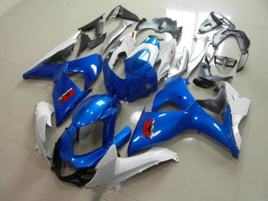 2009-2016 Blaur und weißer OEM Stil Suzuki GSXR 1000 Motorrad Verkleidungen