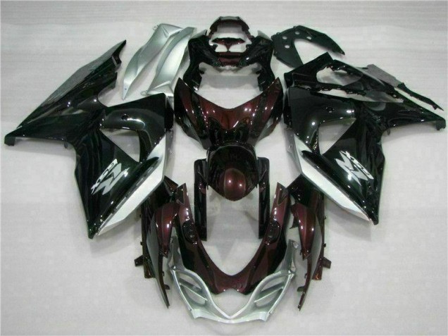 2009-2016 Braun Schwarz Suzuki GSXR 1000 Motorrad Verkleidungen 2009-2016 Braun Schwarz Suzuki GSXR 1000 Motorrad Verkleidungen