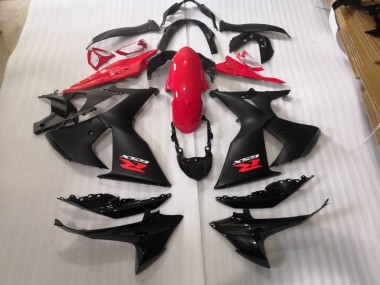 2009-2016 Matt schwarz glänzend Suzuki GSXR 1000 Motorrad Verkleidung