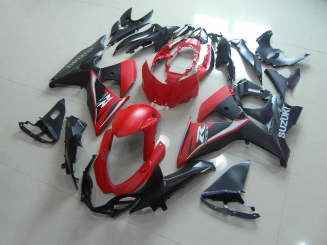 2009-2016 Mattrotschwarz Suzuki GSXR 1000 Motorrad Verkleidung 2009-2016 Mattrotschwarz Suzuki GSXR 1000 Motorrad Verkleidung