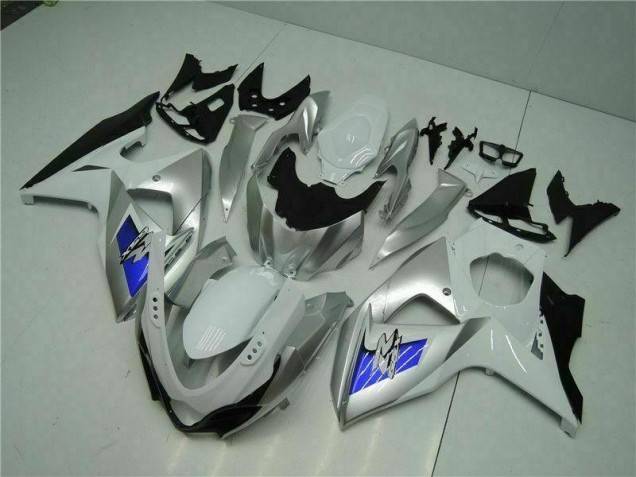 2009-2016 Silber Weiß Suzuki GSXR 1000 Motorrad Verkleidung 2009-2016 Silber Weiß Suzuki GSXR 1000 Motorrad Verkleidung
