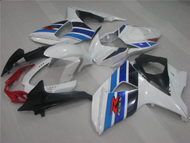 2009-2016 Weiß Blau Suzuki GSXR 1000 Motorrad Verkleidung 2009-2016 Weiß Blau Suzuki GSXR 1000 Motorrad Verkleidung