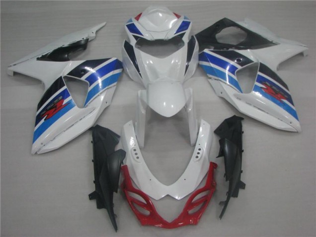 2009-2016 Weiß Blau Suzuki GSXR 1000 Motorrad Verkleidung 2009-2016 Weiß Blau Suzuki GSXR 1000 Motorrad Verkleidung