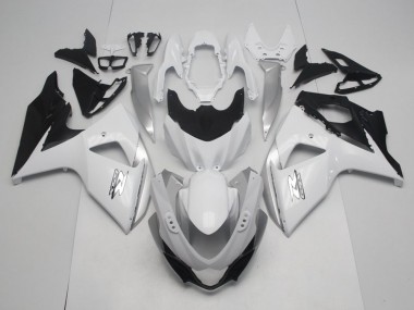2009-2016 Weiß OEM Stil Suzuki GSXR 1000 Motorrad Verkleidung