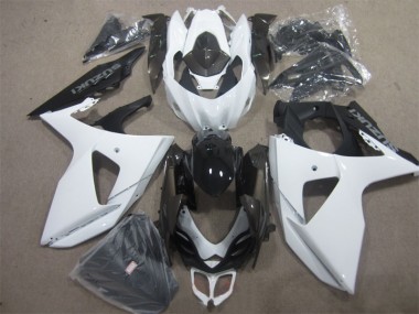 2009-2016 Weiß Schwarz Suzuki GSXR 1000 Motorrad Verkleidungen