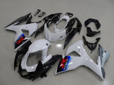2009-2016 Weiß Silber Suzuki GSXR 1000 Motorrad Verkleidung