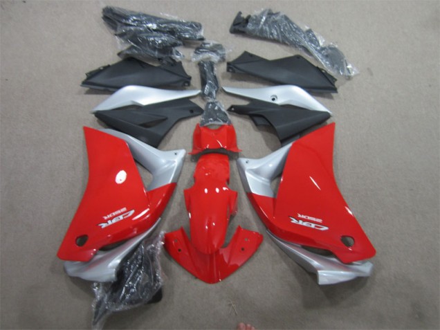 2011-2013 Rot Silber Schwarz Honda CBR125R Motorrad Verkleidung 2011-2013 Rot Silber Schwarz Honda CBR125R Motorrad Verkleidung