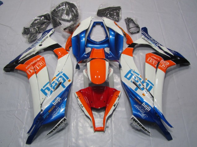 2011-2015 Blau Orange Kawasaki ZX10R Motorrad Verkleidung 2011-2015 Blau Orange Kawasaki ZX10R Motorrad Verkleidung