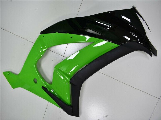 2011-2015 Grün Schwarz Kawasaki ZX10R Motorrad Vollverkleidung 2011-2015 Grün Schwarz Kawasaki ZX10R Motorrad Vollverkleidung