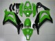 2011-2015 Grün Schwarz Kawasaki ZX10R Motorrad Vollverkleidung 2011-2015 Grün Schwarz Kawasaki ZX10R Motorrad Vollverkleidung