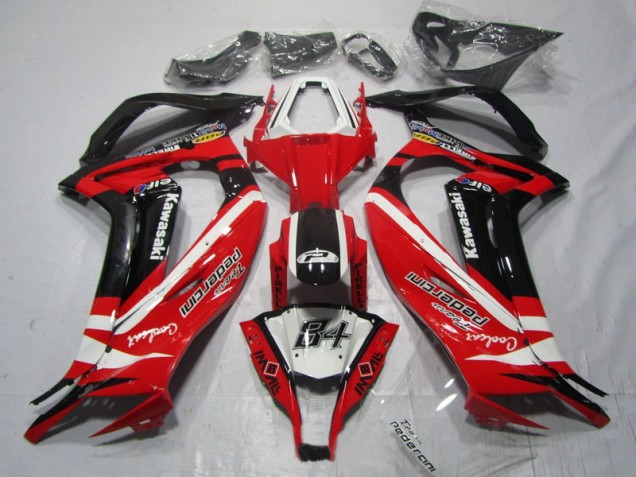 2011-2015 Schwarz Rot 84 Kawasaki ZX10R Motorrad Verkleidung 2011-2015 Schwarz Rot 84 Kawasaki ZX10R Motorrad Verkleidung