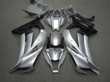 2011-2015 Silber Schwarz Ninja Kawasaki ZX10R Motorrad Verkleidung