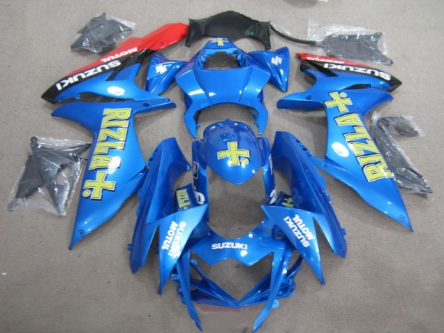 2011-2021 Blau Gelb Rizla Suzuki GSXR 750 Motorrad Verkleidung 2011-2021 Blau Gelb Rizla Suzuki GSXR 750 Motorrad Verkleidung