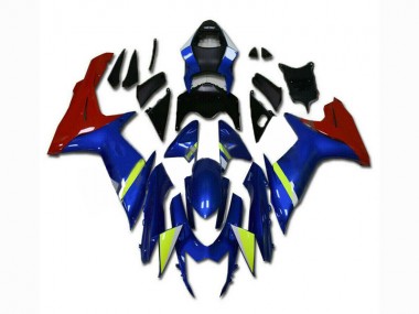 2011-2021 Blau Rot Suzuki GSXR 600/750 Motorrad Verkleidung