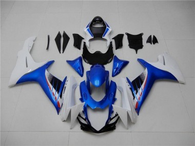 2011-2021 Blau Weiß Suzuki GSXR 600/750 Motorrad Verkleidung