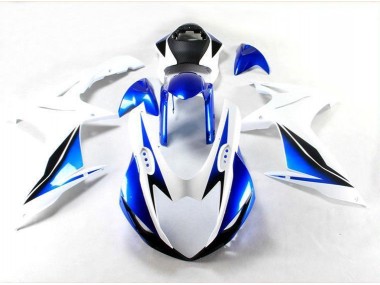 2011-2021 Blau Weiß Suzuki GSXR 600/750 Motorrad Verkleidungen