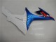 2011-2021 Blau Weiß Suzuki GSXR 600/750 Motorrad Vollverkleidung 2011-2021 Blau Weiß Suzuki GSXR 600/750 Motorrad Vollverkleidung