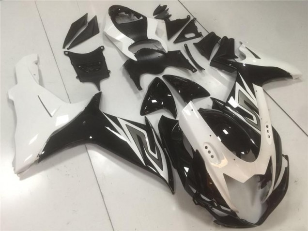 2011-2021 Schwarz Weiß Suzuki GSXR 600/750 Motorrad Verkleidung 2011-2021 Schwarz Weiß Suzuki GSXR 600/750 Motorrad Verkleidung
