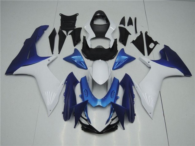 2011-2021 Weiß Blau Suzuki GSXR 600/750 Motorrad Verkleidung 2011-2021 Weiß Blau Suzuki GSXR 600/750 Motorrad Verkleidung