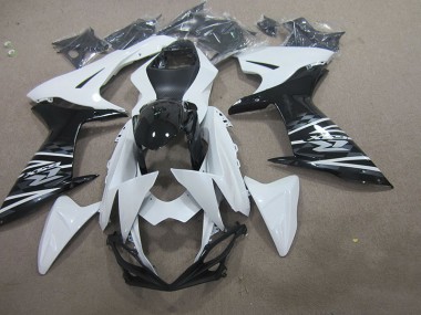 2011-2021 Weiß Schwarz Suzuki GSXR 750 Motorrad Verkleidung
