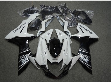 2011-2021 Weiß Schwarz Suzuki GSXR 750 Motorrad Verkleidungen