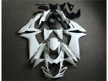 2011-2021 Weiß Suzuki GSXR 600/750 Motorrad Verkleidung