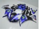 2012-2014 Blau Weiß Schwarz Yamaha YZF R1 Motorrad Verkleidung 2012-2014 Blau Weiß Schwarz Yamaha YZF R1 Motorrad Verkleidung