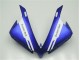 2012-2014 Blau Weiß Schwarz Yamaha YZF R1 Motorrad Verkleidung 2012-2014 Blau Weiß Schwarz Yamaha YZF R1 Motorrad Verkleidung