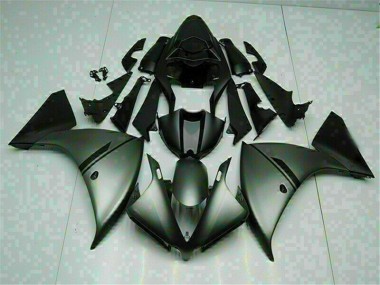 2012-2014 Grau Schwarz Yamaha YZF R1 Motorrad Verkleidung