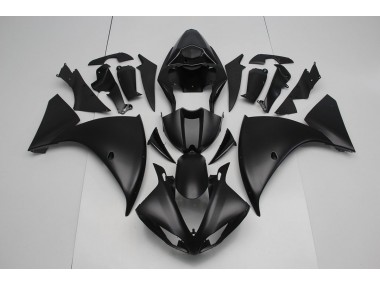 2012-2014 Matt Schwarz Yamaha YZF R1 Motorrad Verkleidung