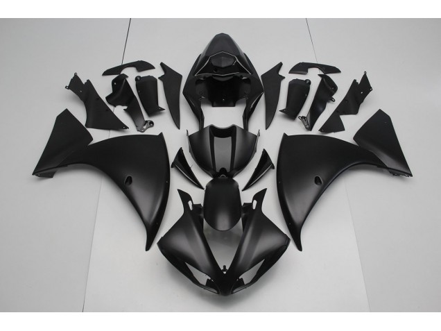 2012-2014 Matt Schwarz Yamaha YZF R1 Motorrad Verkleidung 2012-2014 Matt Schwarz Yamaha YZF R1 Motorrad Verkleidung