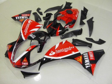 2012-2014 Rot Schwarz SantUnder Yamaha YZF R1 Motorrad Verkleidung
