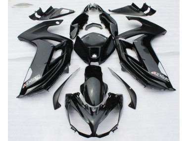 2012-2014 Schwarz Kawasaki ER6F Motorrad Verkleidung