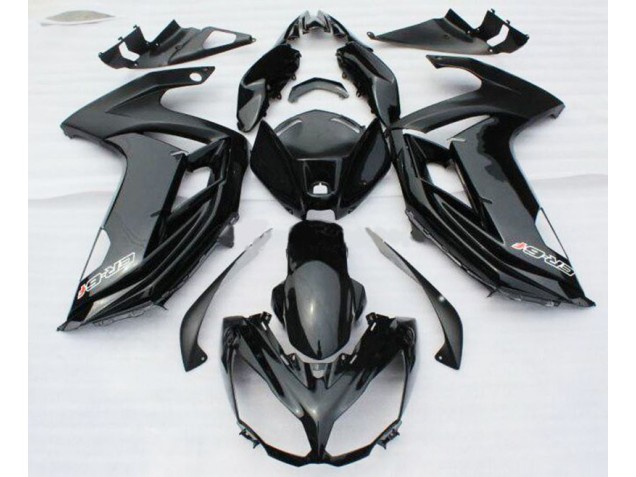 2012-2014 Schwarz Kawasaki ER6F Motorrad Verkleidung