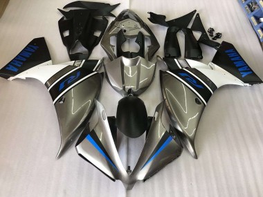 2012-2014 Silber Blau Yamaha YZF R1 Motorrad Verkleidung