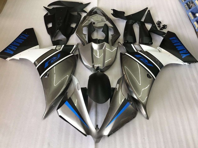 2012-2014 Silber Blau Yamaha YZF R1 Motorrad Verkleidung 2012-2014 Silber Blau Yamaha YZF R1 Motorrad Verkleidung
