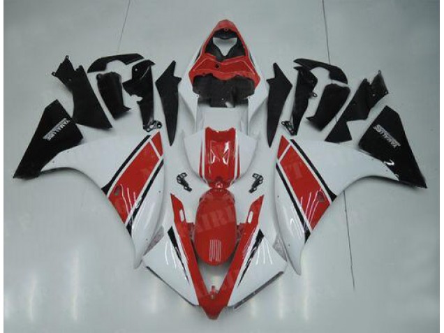 2012-2014 Weiß Rot Schwarz Yamaha YZF R1 Motorrad Verkleidung 2012-2014 Weiß Rot Schwarz Yamaha YZF R1 Motorrad Verkleidung