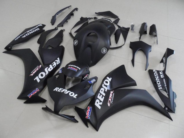 2012-2016 Matt Schwarzer Repsol Honda CBR1000RR Motorrad Verkleidung 2012-2016 Matt Schwarzer Repsol Honda CBR1000RR Motorrad Verkleidung