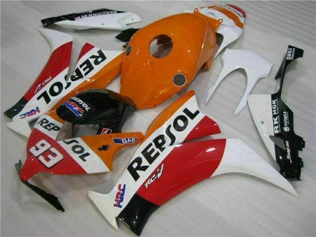2012-2016 Orange Repsol 93 Honda CBR1000RR Motorrad Verkleidung 2012-2016 Orange Repsol 93 Honda CBR1000RR Motorrad Verkleidung
