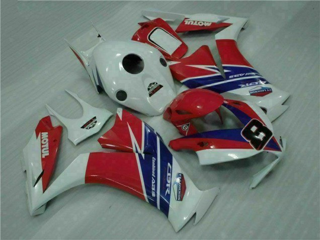 2012-2016 Rot Blau Weiß Honda CBR1000RR Motorrad Verkleidung 2012-2016 Rot Blau Weiß Honda CBR1000RR Motorrad Verkleidung