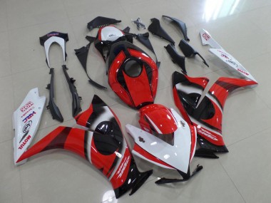 2012-2016 Rot Schwarz Weiß Honda CBR1000RR Motorrad Verkleidung