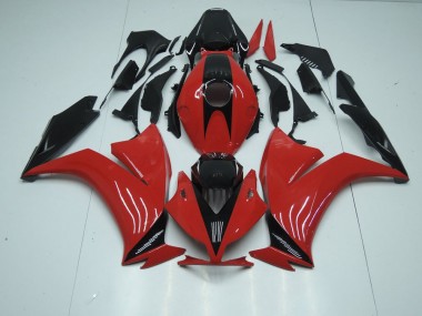2012-2016 Rot Schwarz ohne Aufkleber Honda CBR1000RR Motorrad Verkleidung