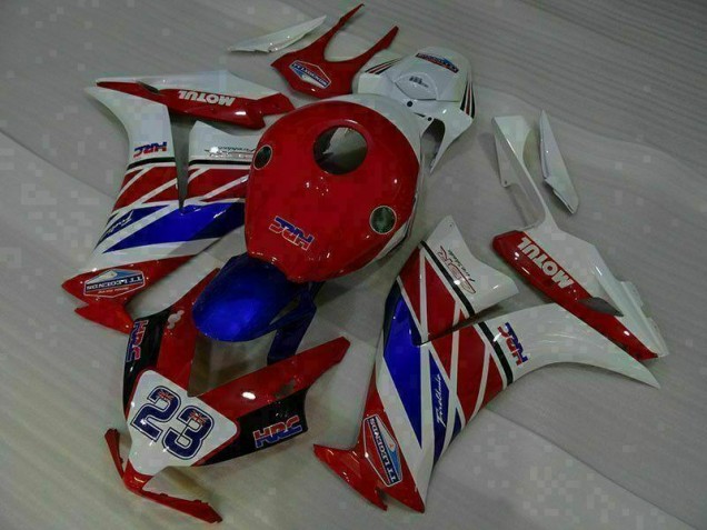 2012-2016 Rot Weiß Blau 23 Honda CBR1000RR Motorrad Verkleidung 2012-2016 Rot Weiß Blau 23 Honda CBR1000RR Motorrad Verkleidung