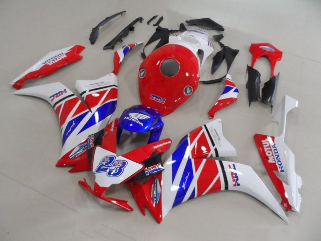 2012-2016 Rot Weiß Blau HRC 23 Honda CBR1000RR Motorrad Verkleidung 2012-2016 Rot Weiß Blau HRC 23 Honda CBR1000RR Motorrad Verkleidung