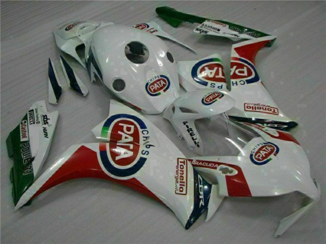2012-2016 Rot Weiß PATA Honda CBR1000RR Motorrad Verkleidungen 2012-2016 Rot Weiß PATA Honda CBR1000RR Motorrad Verkleidungen