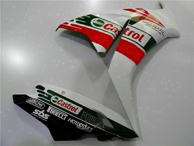 2012-2016 Weiß Honda CBR1000RR Motorrad Verkleidungen 2012-2016 Weiß Honda CBR1000RR Motorrad Verkleidungen