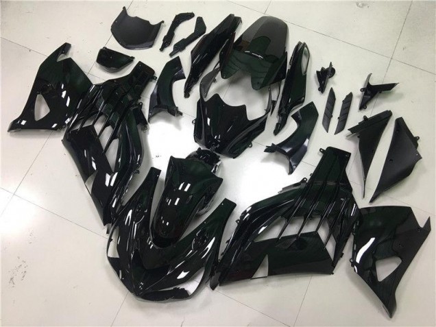 2012-2021 Glänzend Schwarz Kawasaki ZX14R ZZR1400 Motorrad Verkleidungen 2012-2021 Glänzend Schwarz Kawasaki ZX14R ZZR1400 Motorrad Verkleidungen