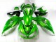 2012-2021 Grün Schwarz Kawasaki ZX14R ZZR1400 Motorrad Verkleidung 2012-2021 Grün Schwarz Kawasaki ZX14R ZZR1400 Motorrad Verkleidung