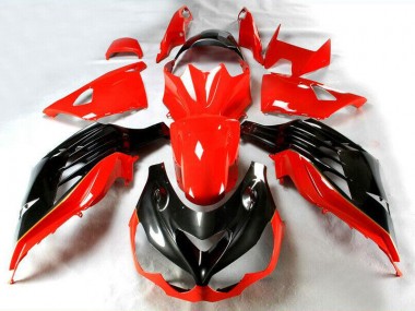 2012-2021 Rot Kawasaki ZX14R ZZR1400 Motorrad Verkleidung