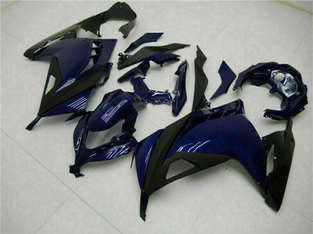 2013-2016 Blau Schwarz Kawasaki EX300 Motorrad Verkleidung 2013-2016 Blau Schwarz Kawasaki EX300 Motorrad Verkleidung